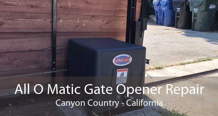 All O Matic Gate Opener Repair Canyon Country - California