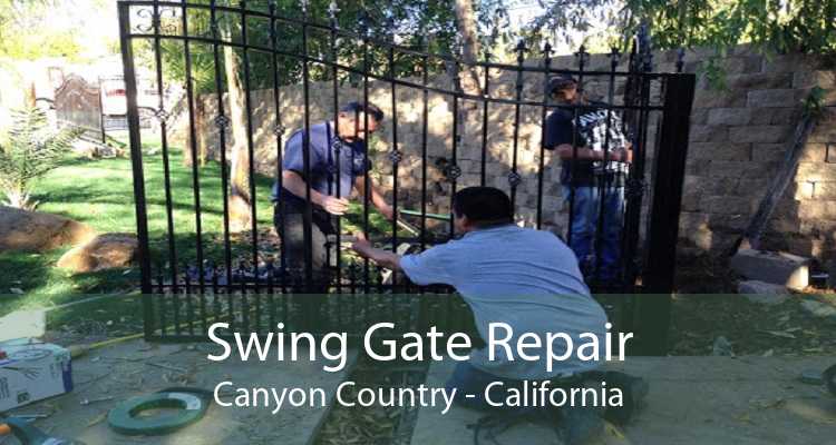 Swing Gate Repair Canyon Country - California